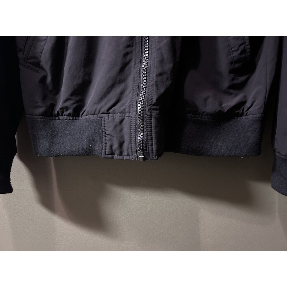 G-Star Raw Men's Dark Black Meson Full Zip Track Jacket Cafe Racer Members Only - Picture 5 of 13